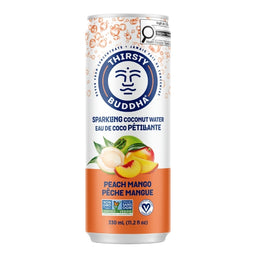 buddha brands eau de coco petillante -peche-mangue
