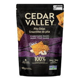 Cedar Valley - Croustilles de Pita - Bagel tout garni - 180 g