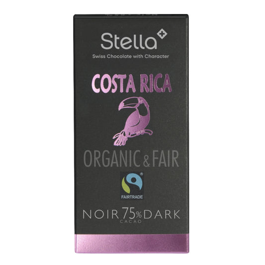 Chocolat Stella - Chocolat noir 75% - Costa Rica - Bio - 70 g