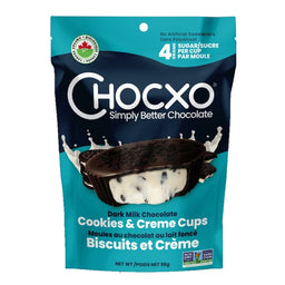 Chpcxo - Moules au chocolat au lait foncé - Biscuits et crème - 98 g
