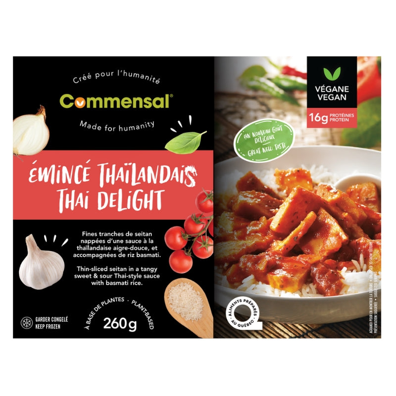 Commensal - Émincé thaïlandais (surgelé) - 260 g