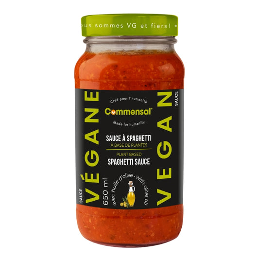 Commensal - Sauce à spaghetti végane - 650 ml