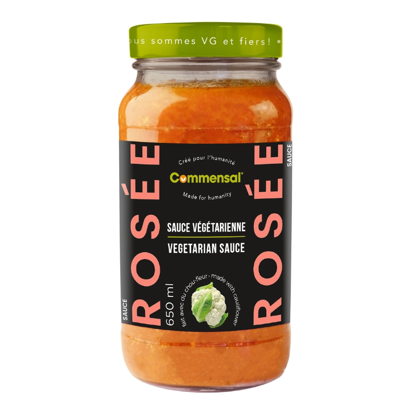 Commensal - Sauce rosée végétarienne - 650 ml