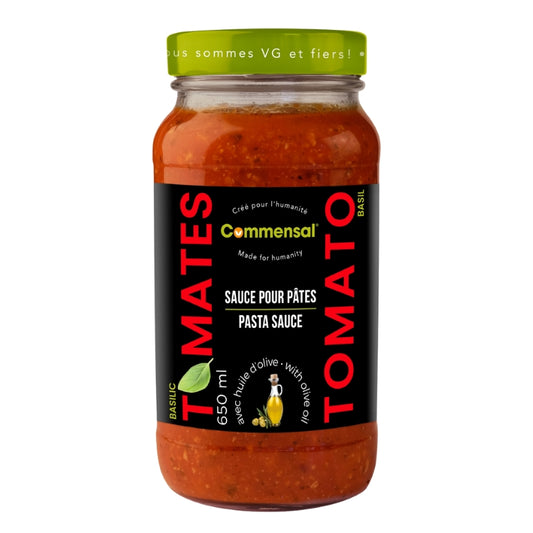 Commensal - Sauce tomate basilic - 650 ml