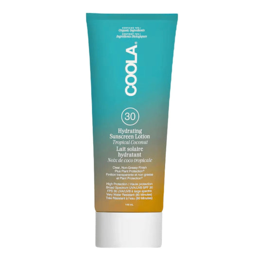 COOLA - Lait solaire hydratant FPS30 - Noix de coco tropicale - 148 ml