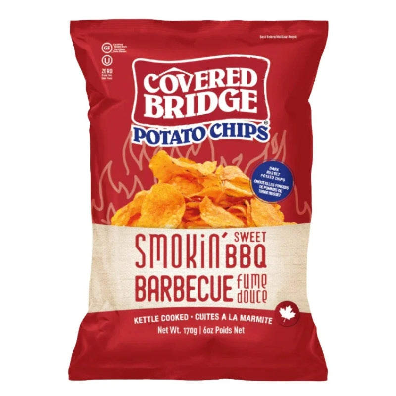 Covered Bridge - Chips - Barbecue fumé - 170 g