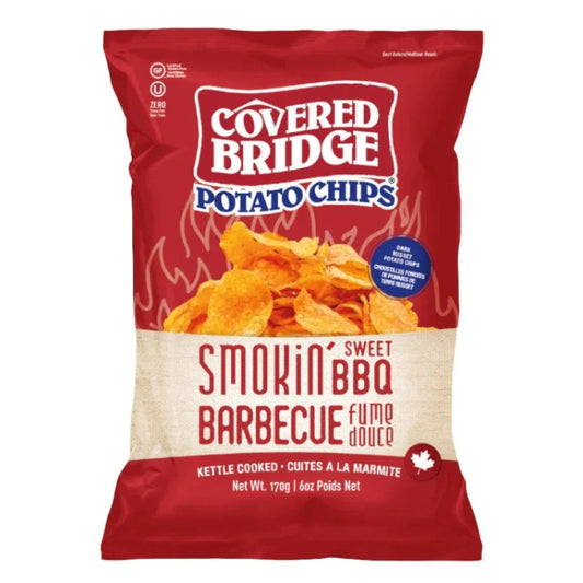 Covered Bridge - Chips - Barbecue fumé - 170 g