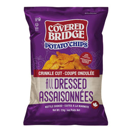Covered Bridge -Chips - Assaisonnées ondulées - 170 g
