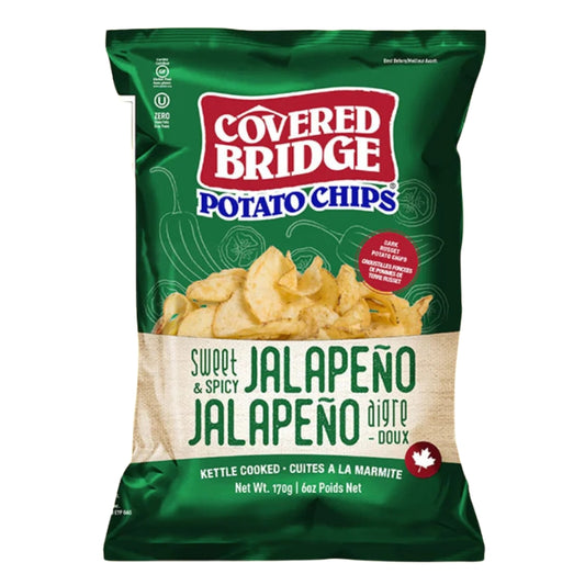 Covered Bridge - Chips - Jalapeno aigre doux - 170 g
