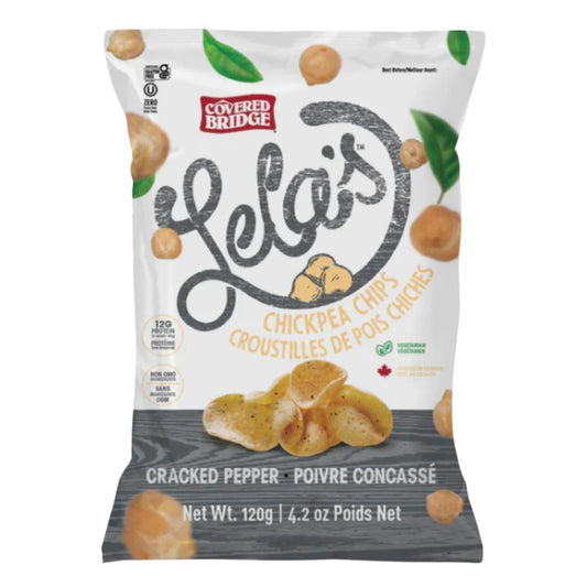 Covered Bridge - Chips - Pois chiches poivre - 120 g