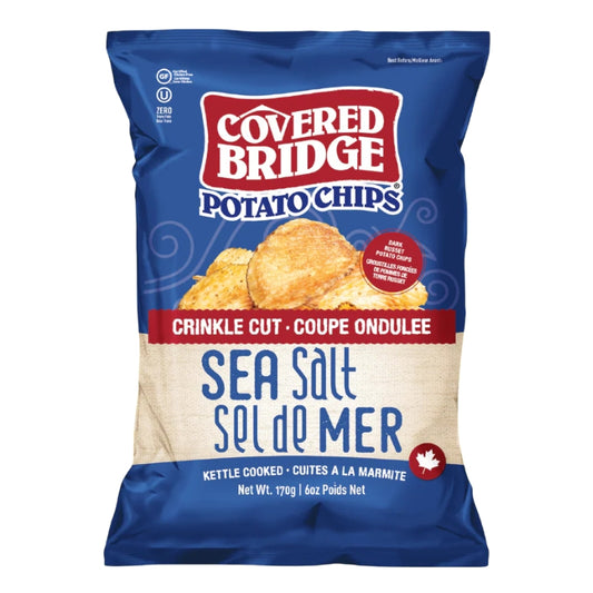 Covered Bridge - Chips - salées ondulées - 170 g
