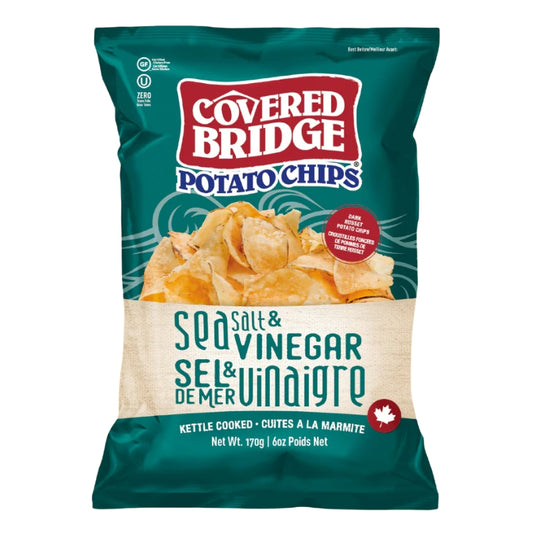 Covered Bridge - Chips - Sel de mer & Vinaigre - 170 g