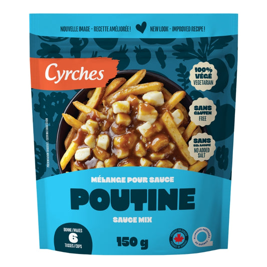 Cyrches - Mélange pour sauce - Poutine - 150 g