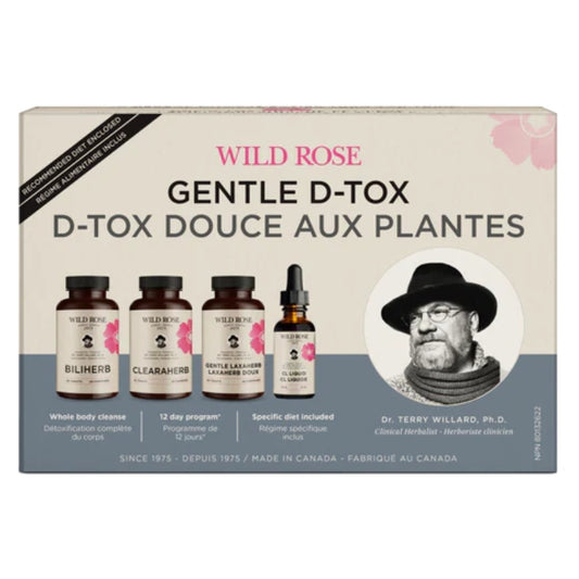 Wild rose Trousse D-tox douce aux plantes