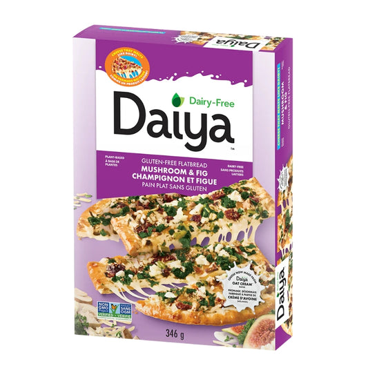 Daiya Foods  Pain Plat Champignons Figues et Oignons Caramélisés