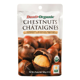 Dan D - Châtaignes bio - Prêt à déguster - 100 g
