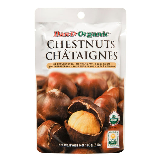 Dan D - Châtaignes bio - Prêt à déguster - 100 g