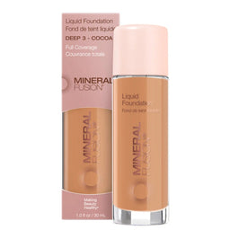 Mineral fusion Fond de teint liquide - Deep 3 - Cocoa