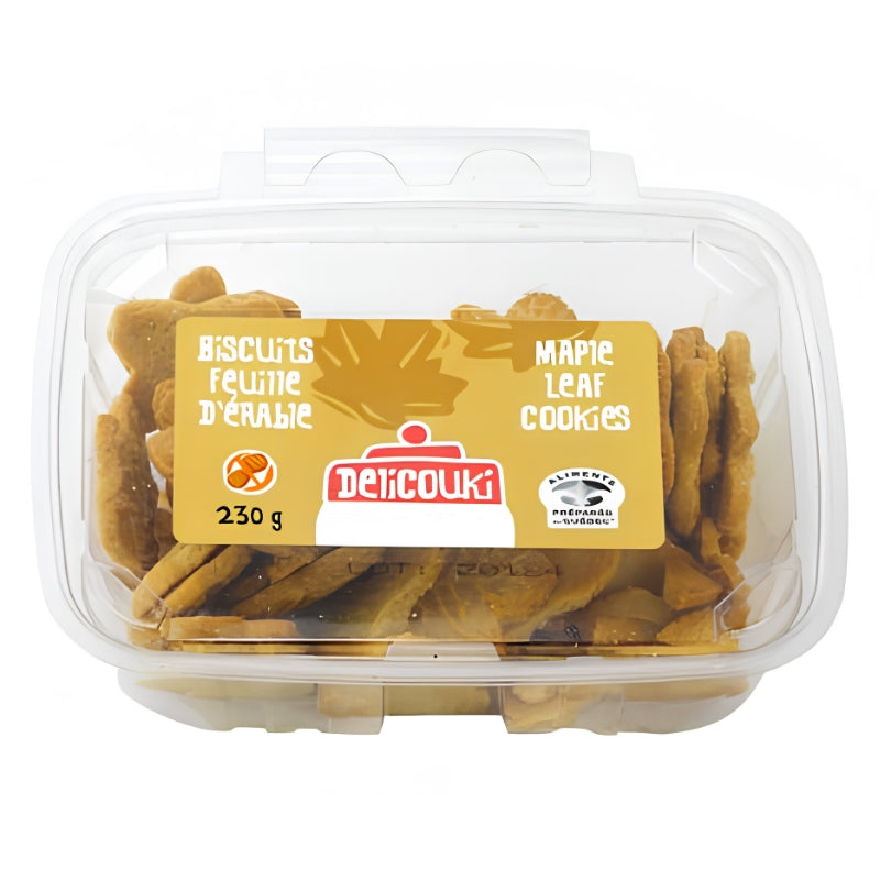 Délicouki - Biscuits feuilles d'érable - 230 g