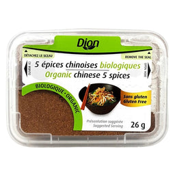 Dion - 5 épices chinoises biologiques - 26 g