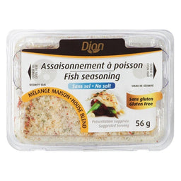 Dion - Assaisonnement à poisson sans sel - 56 g
