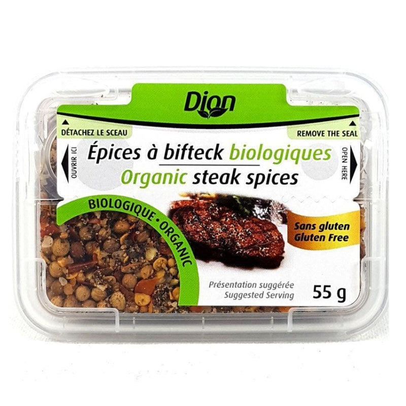 Dion - Épices à bifteck biologiques -55 g