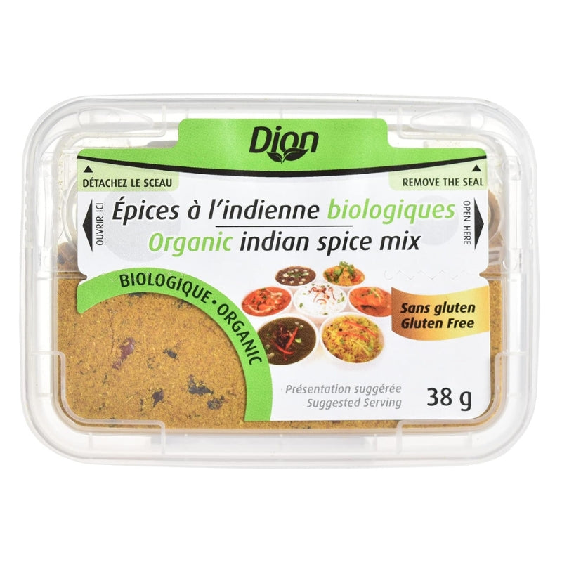 Dion - Épices à l'indienne biologiques - 38 g
