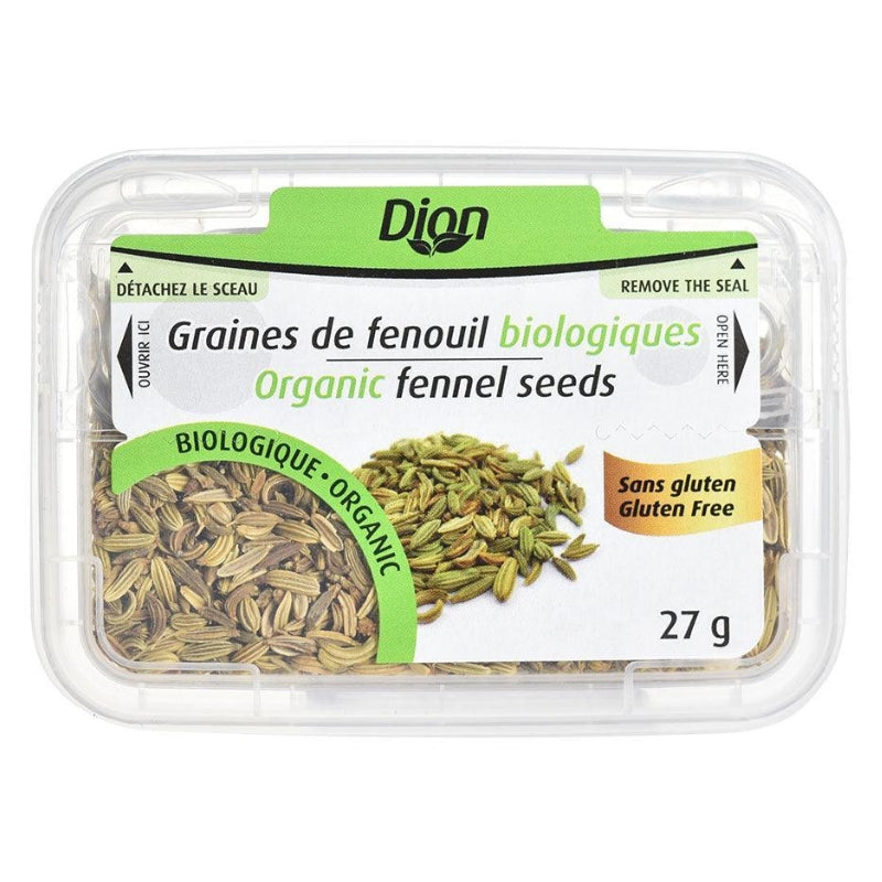 Dion - Graines de fenouil biologiques - 27 g
