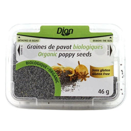 Dion - Graines de pavot biologiques - 46 g