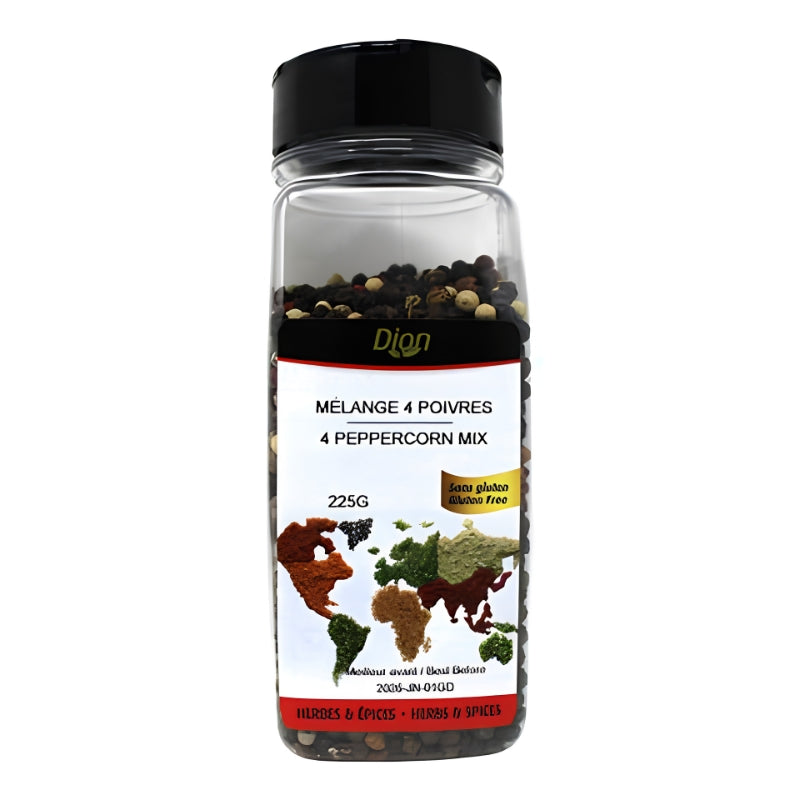 Dion - Mélange 4 poivres - 225 g
