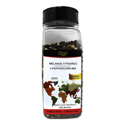 Dion - Mélange 4 poivres - 225 g