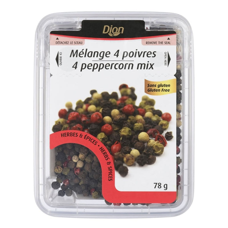 Dion - Mélange 4 poivres - 78 g