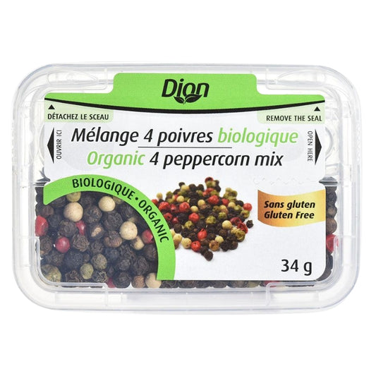 Dion - Mélange 4 poivres biologique - 34 g