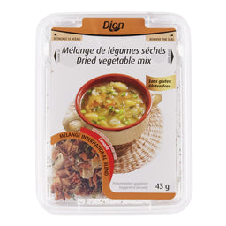 Dion - Mélanges de légumes séchés - 43 g