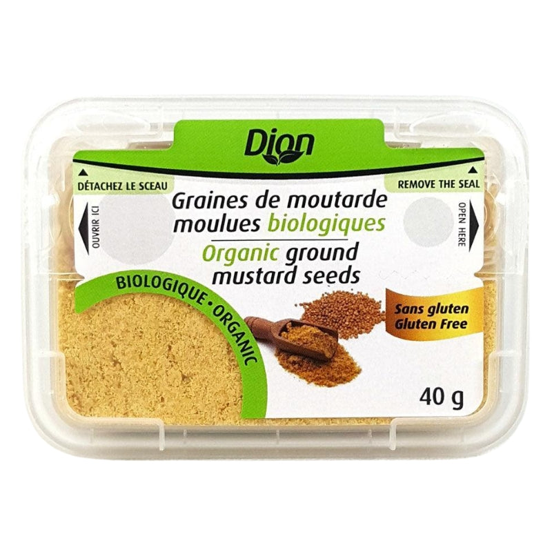 Dion - Moutarde moulue biologique - 40 g
