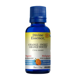 divine essence huille essentielle biologique - orange douce 30gr