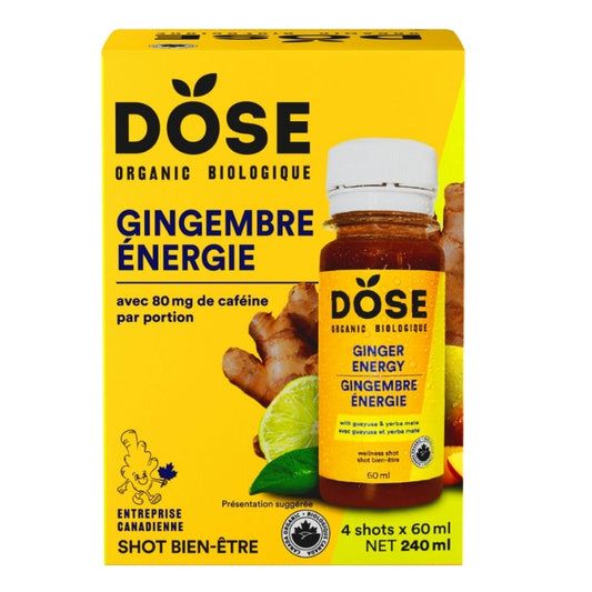 dose Shots bien-être bio - Gingembre Énergie