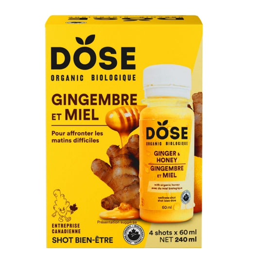 dose Shots de bien-être bio - Gingembre & Miel