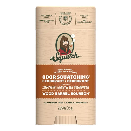 Dr. Squatch - Déodorant hommes - Wood Barrel Bourbon - 75 g
