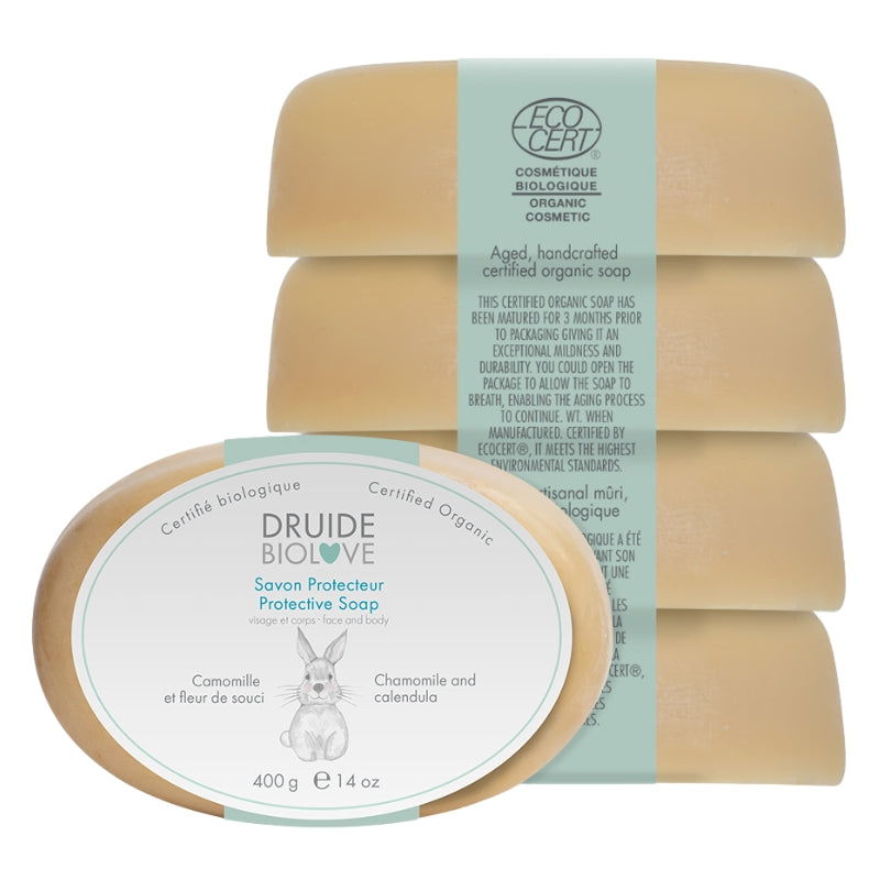 Druide - BIOLOVE bébé - Savon Protecteur Visage et Corps - 400 g