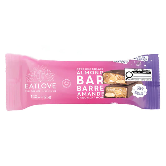 Eatlove - Barre - Amande chocolat noir - 55 g