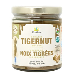ecoideas beurre de noix tigrée biologique 250g