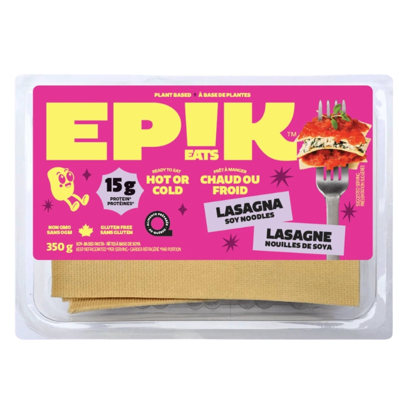 Epik Eats - Nouilles de soya - Lasagne - 350 g