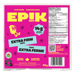 Epik Eats - Tofu extra ferme - 454 g
