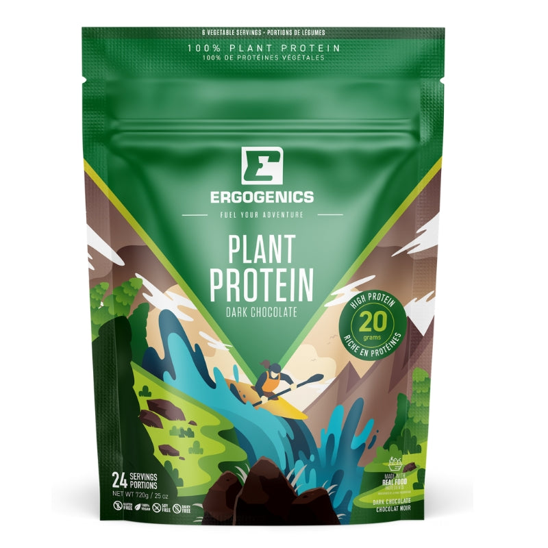 ergogenics Protéines végétales - Chocolat noir