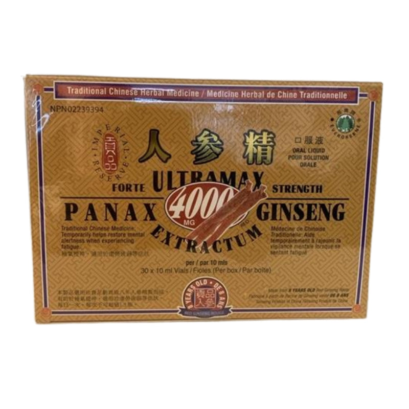 evergreen panax ginseng 400mg