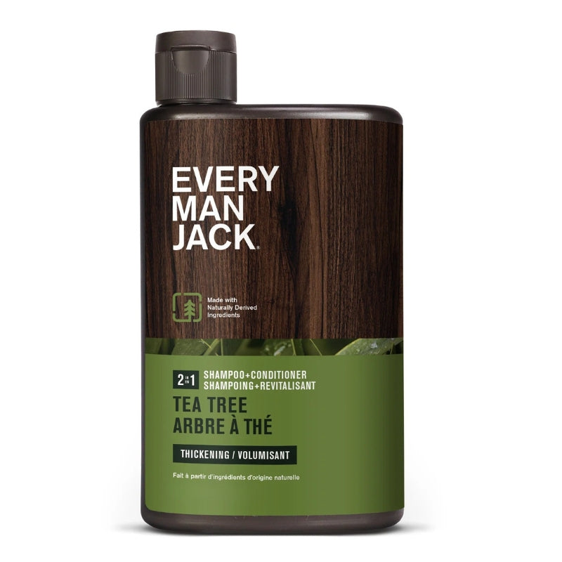 every man jack Shampoing + revitalisant 2 en 1 - Arbre à thé