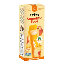 Evive - Smoothie pops - Pêche - 5 X 50 ml