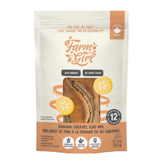 farm girl melange de pain aux bananes au caramel