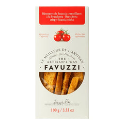 Favuzzi - Bâtonnets de focaccia croustillants - Bruschetta - 100 g